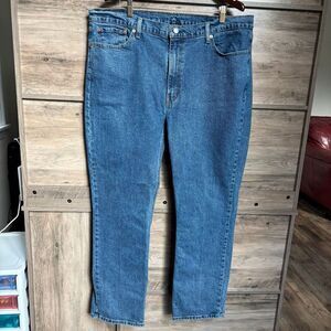 Levi Strauss 42 Levi's 514 Classic Wash Blue Jeans Casual Mountain Chic Outdoors